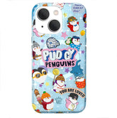 Pudgy Penguins Iceberg GlitterĀ iPhone Case