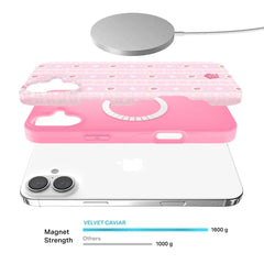 Strawberry Macaron iPhone Case