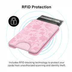 Magical Mauve Floral MagSafe Wallet