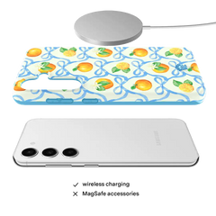 Orange Blossom Samsung Case