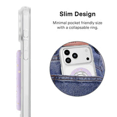Lilac Celestial Stars MagSafe Grip Ring