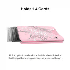 Widow’s Web Chrome MagSafe Wallet