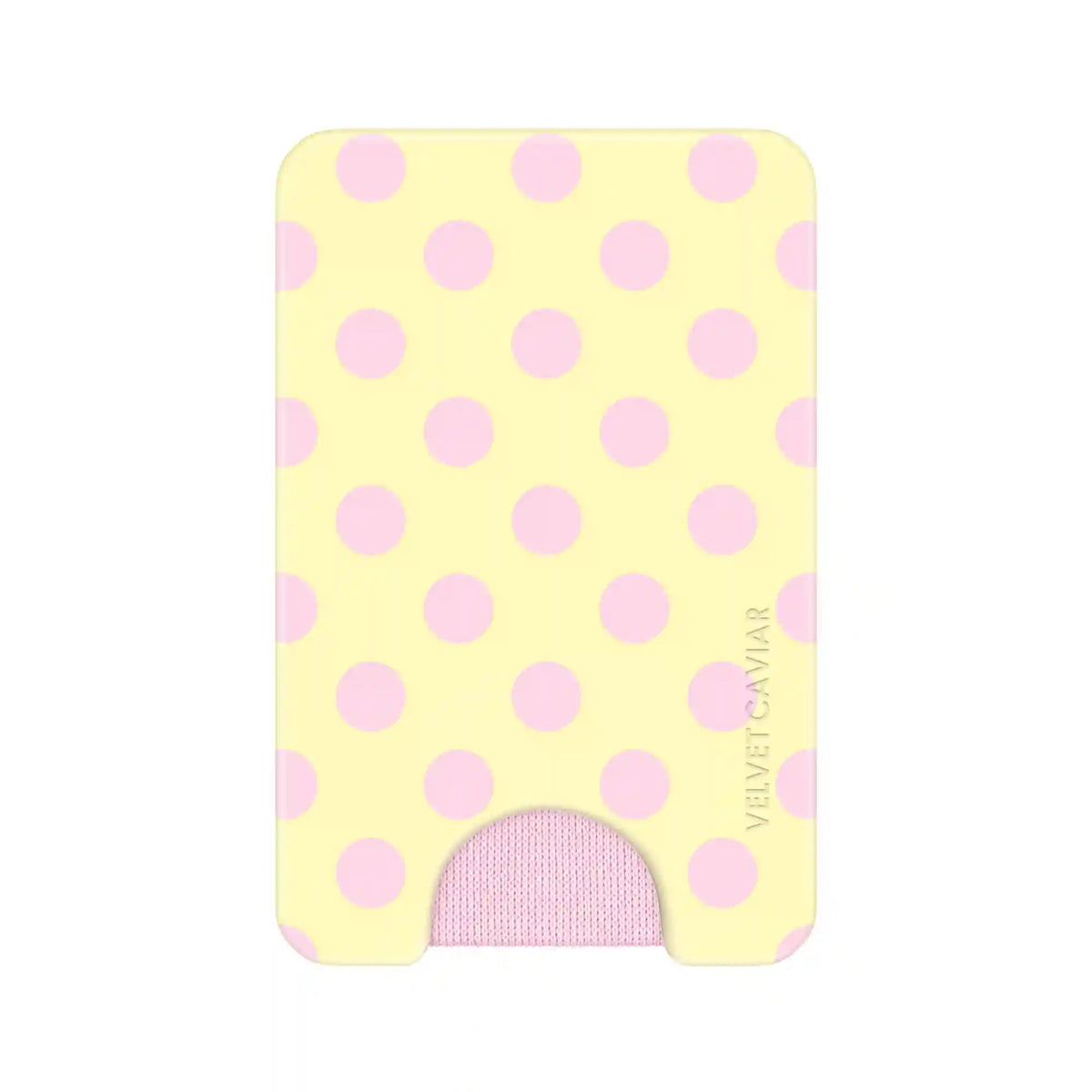 Buttercream Polka Dot MagSafe Wallet