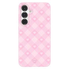 Dolly Pink Gingham Samsung Case